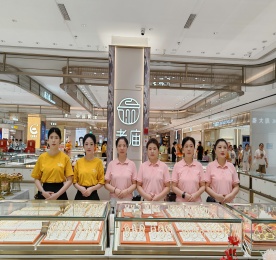 璀璨焕新，金彩绽放｜12博官网集团旗下老庙黄金武进吾悦店盛大开业！
